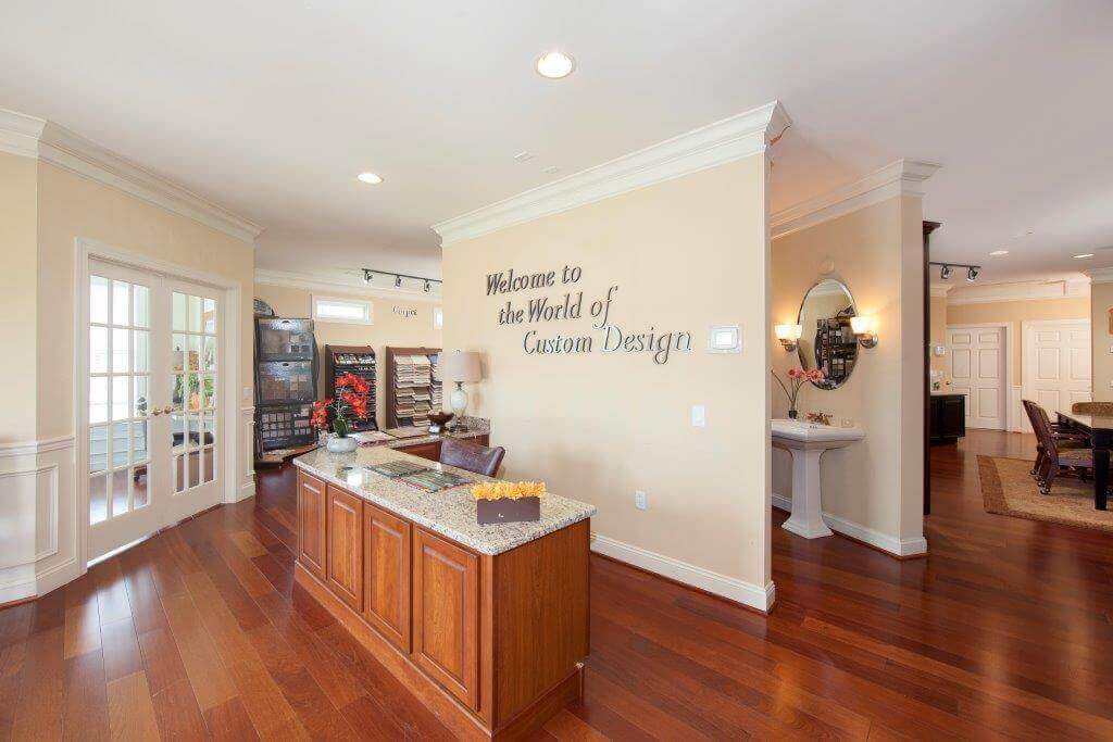 Front desk of a traditions of America office