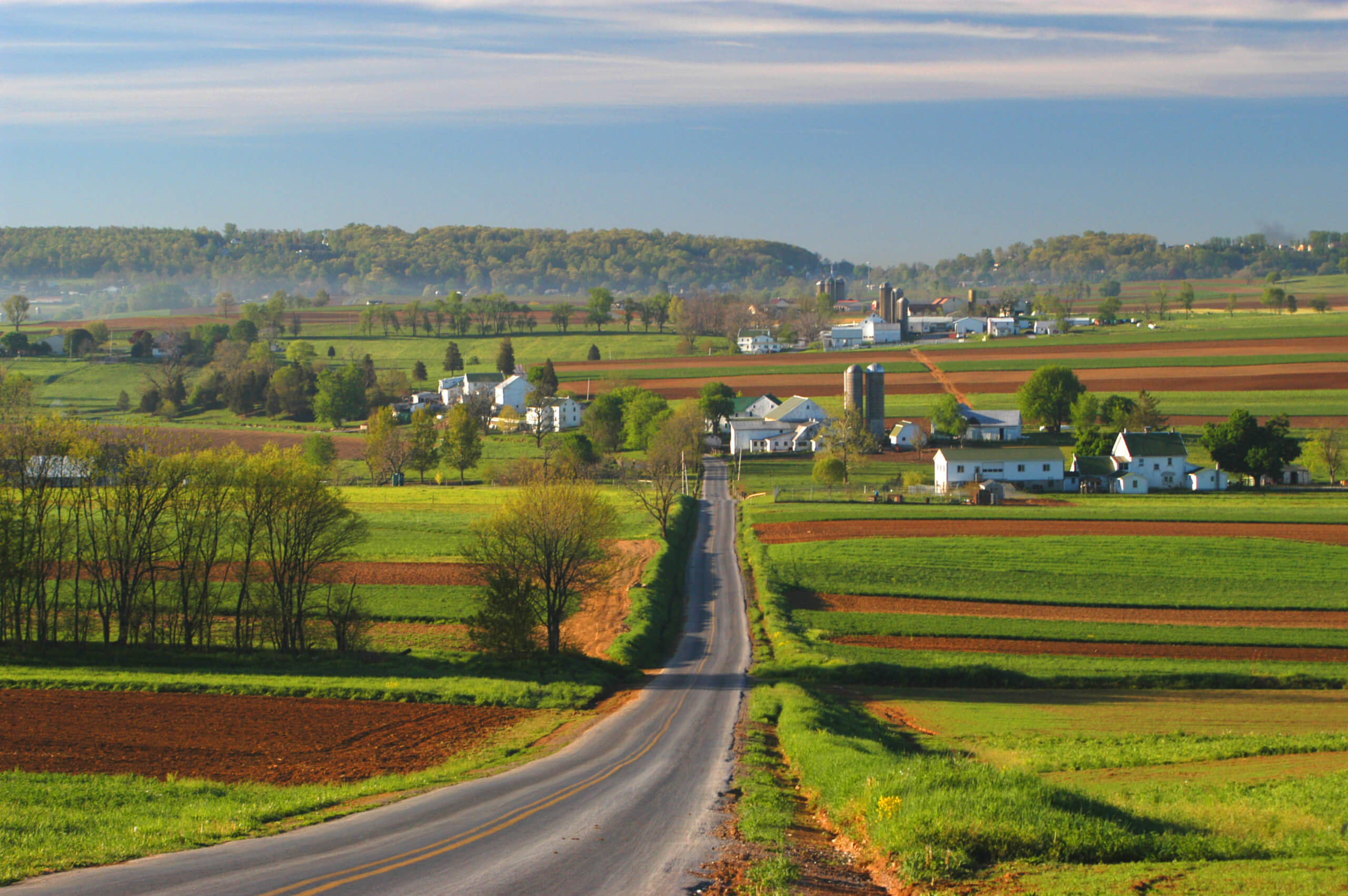 lancaster farmland near traditions of America