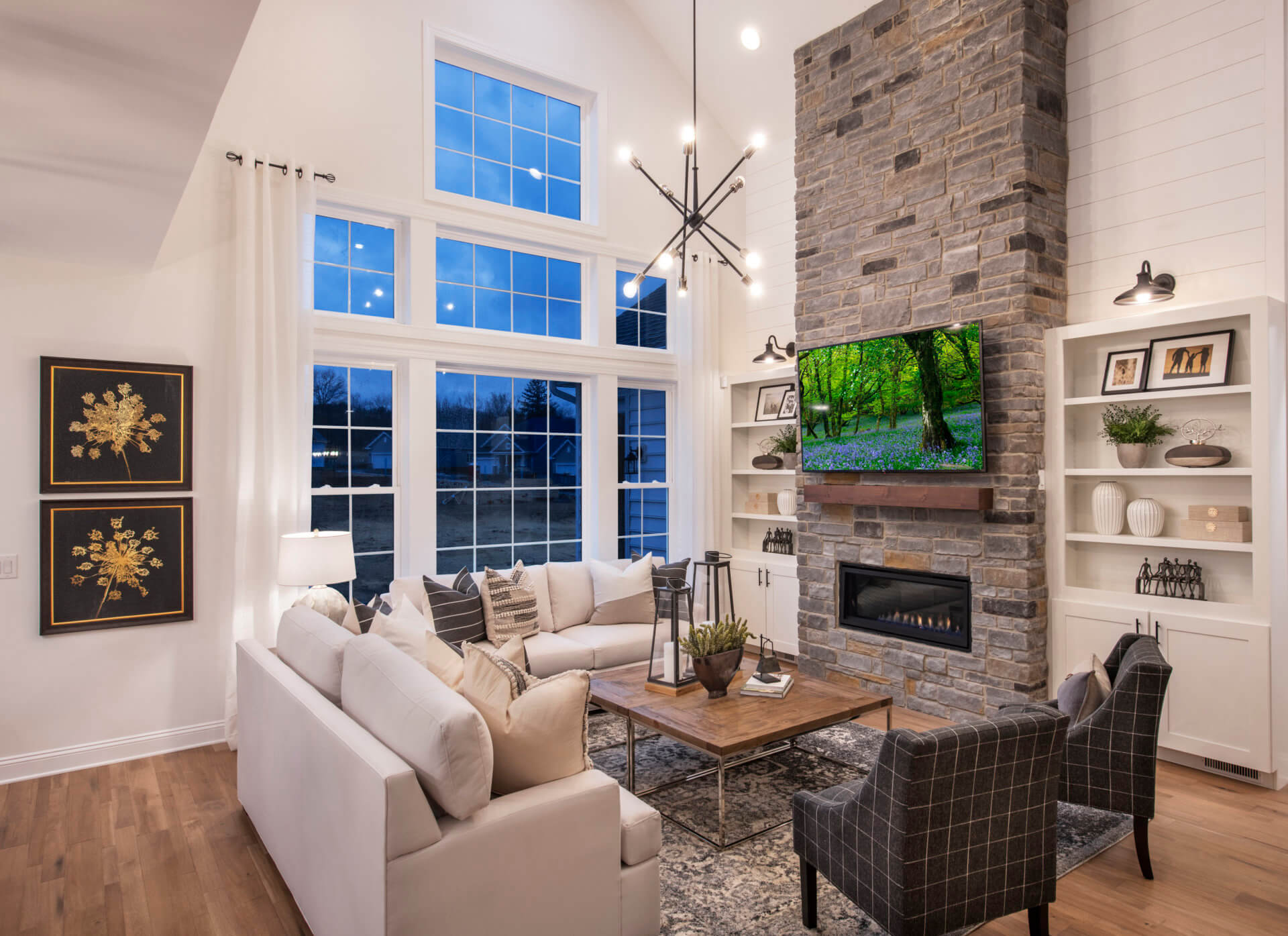 The Franklin Model Great Room