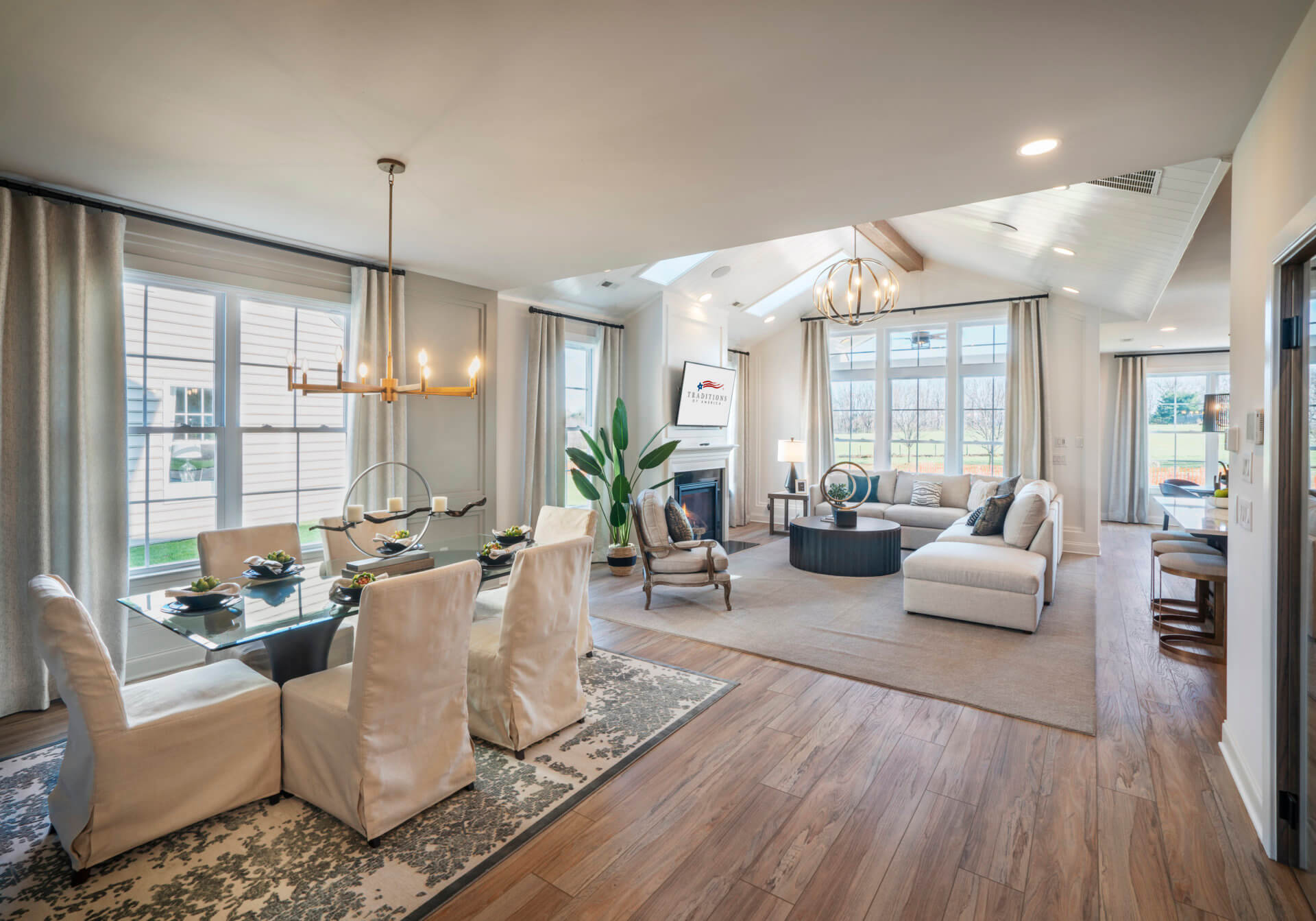 Grant Dining and Great Room Grant Dining and Great Room