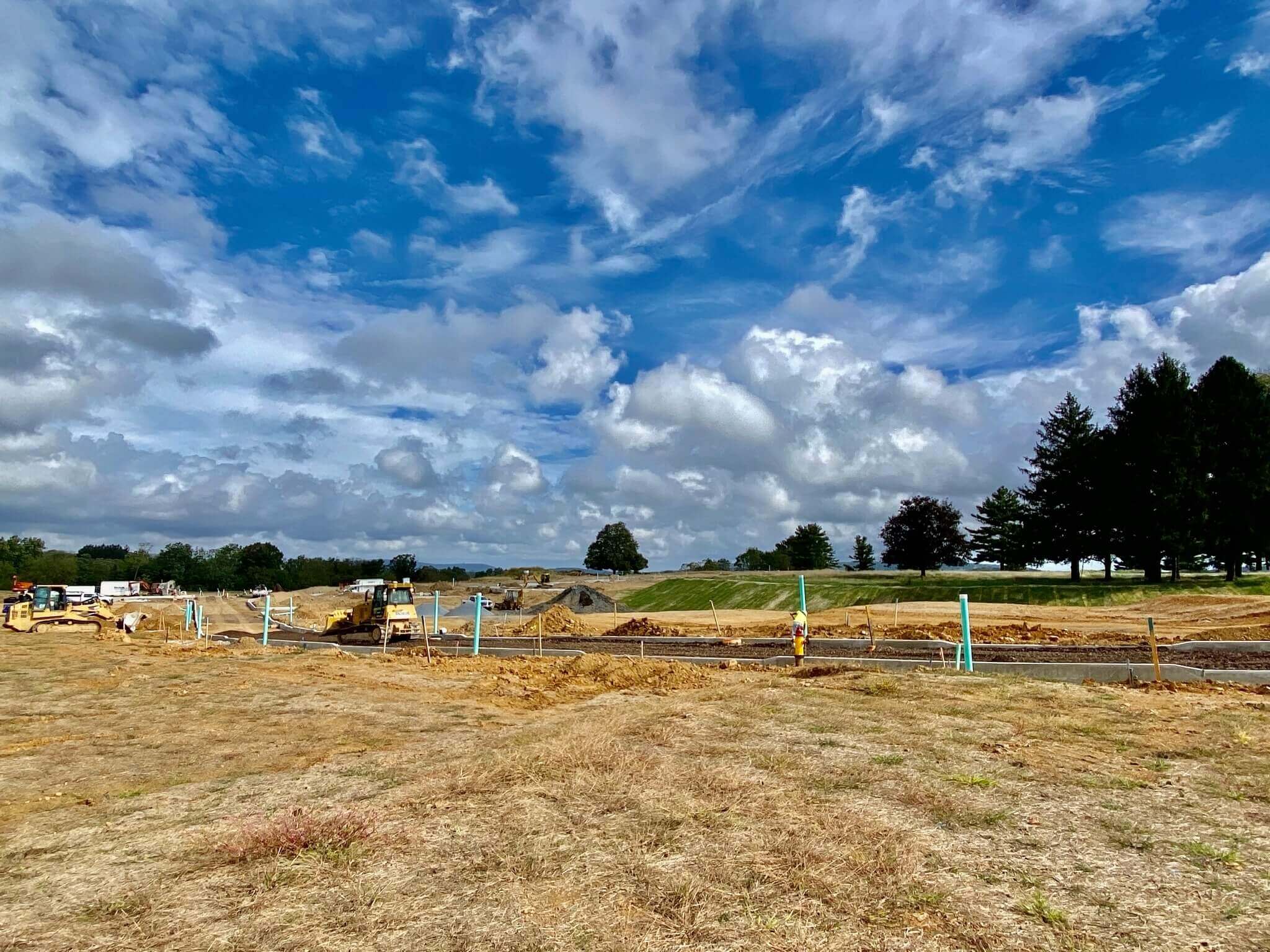 Under construction site from Traditions of America