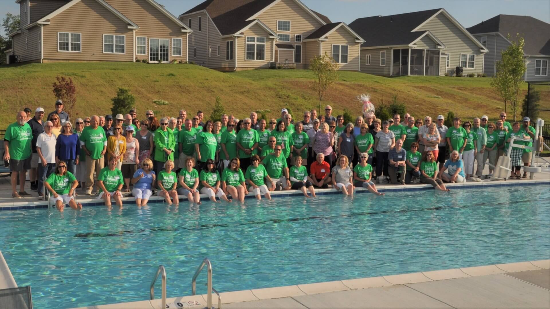 Green Pond Residents at the 1st Annual Summer Kick Off Party!