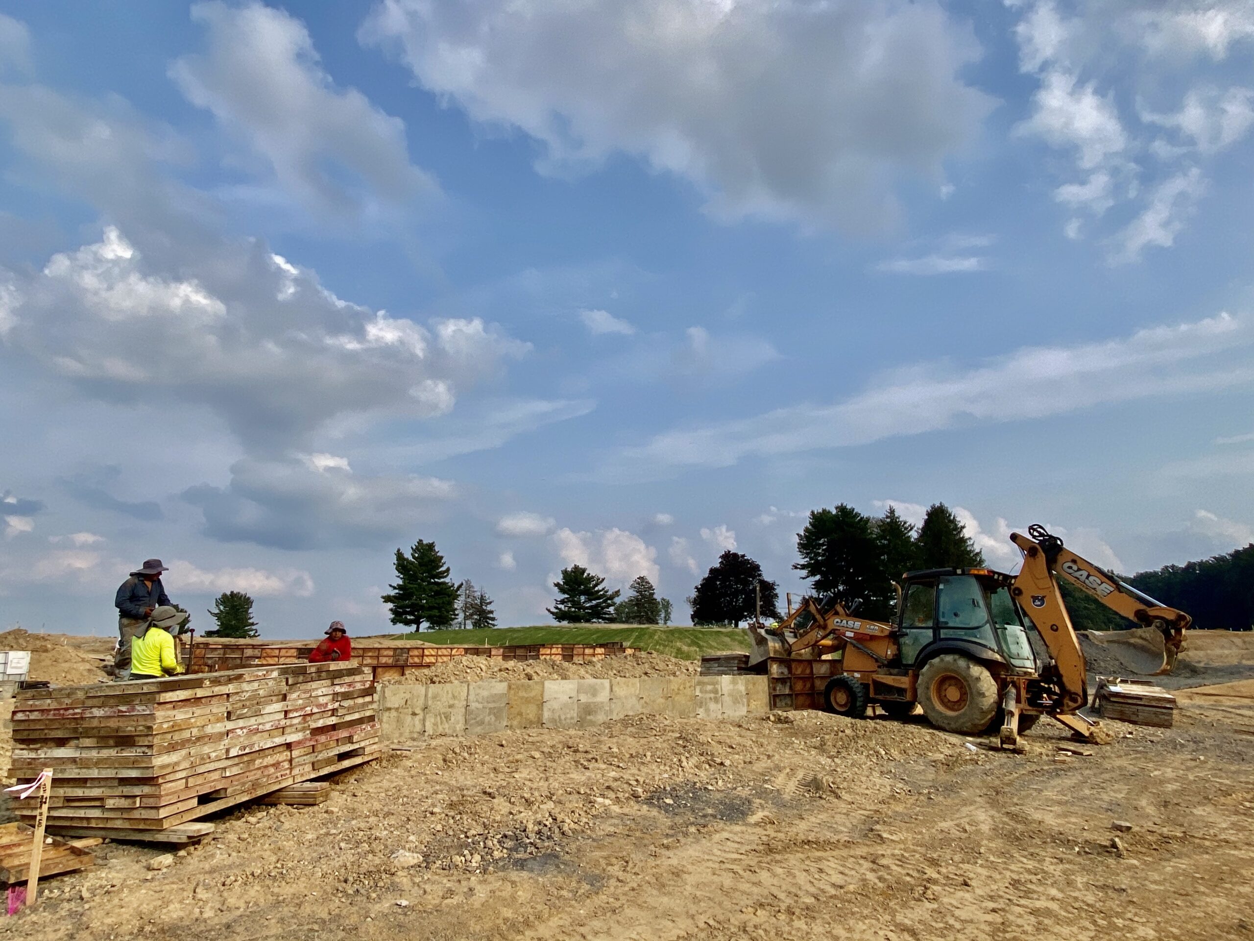 construction happening from Traditions of America