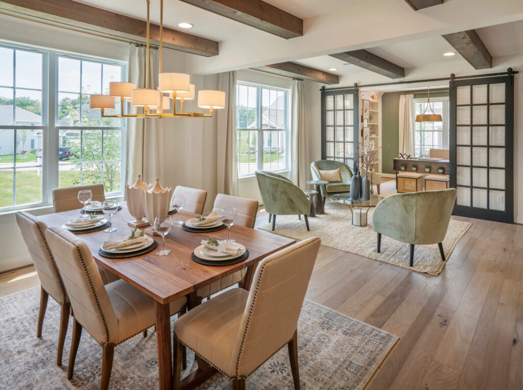 The Hancock Model Dining Area from Traditions of America