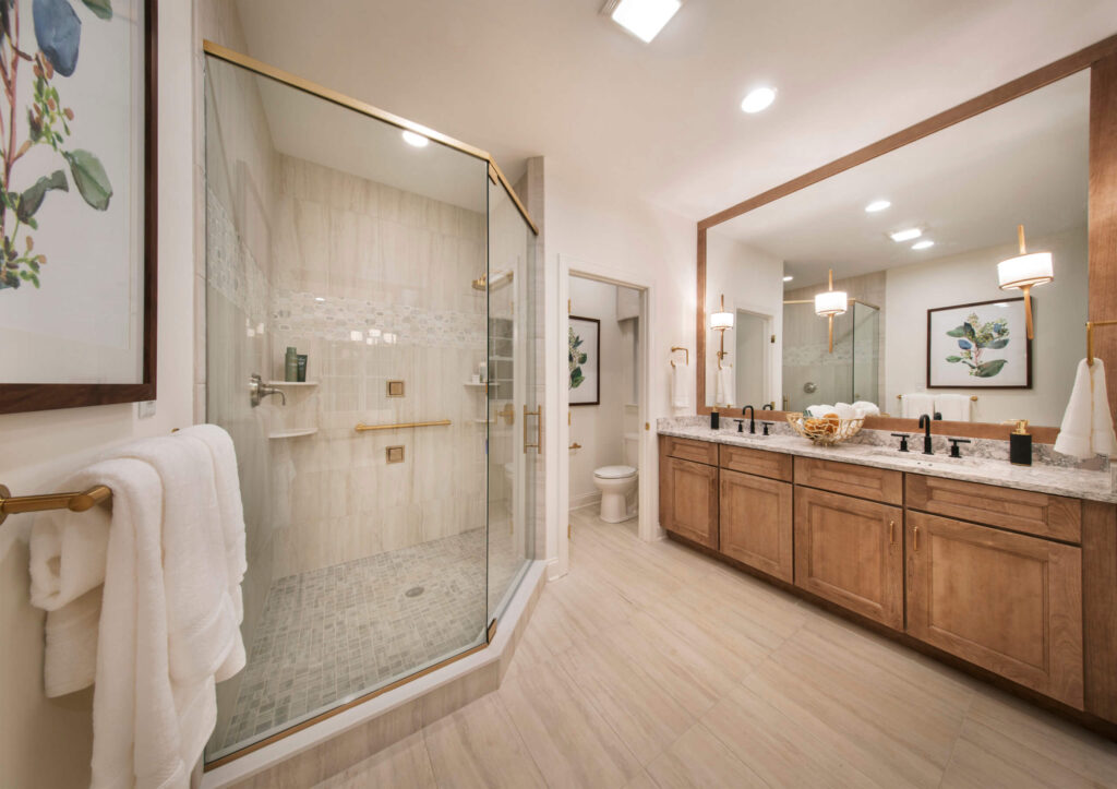 The Hancock Model En Suite Bathroom from traditions of america