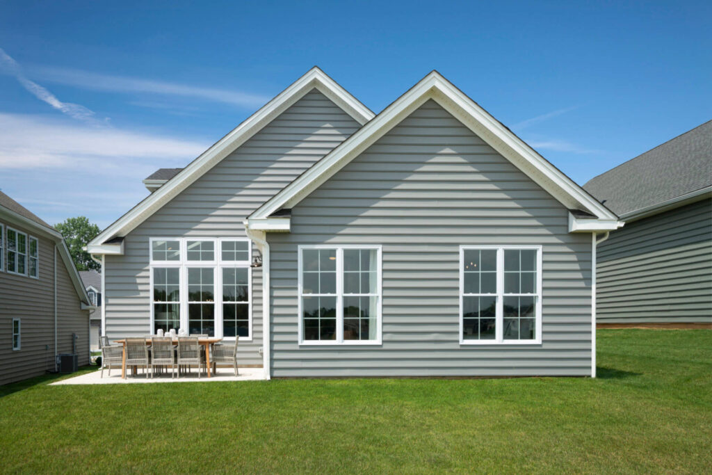 The Grant Model Rear Elevation from Traditions of America