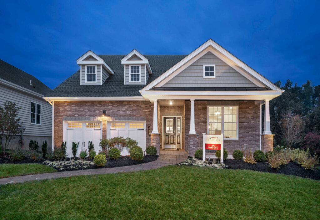 The Hancock Model Front Elevation