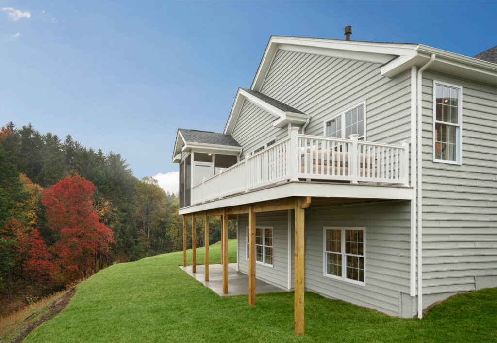 The Hancock Model With Basement and Porch