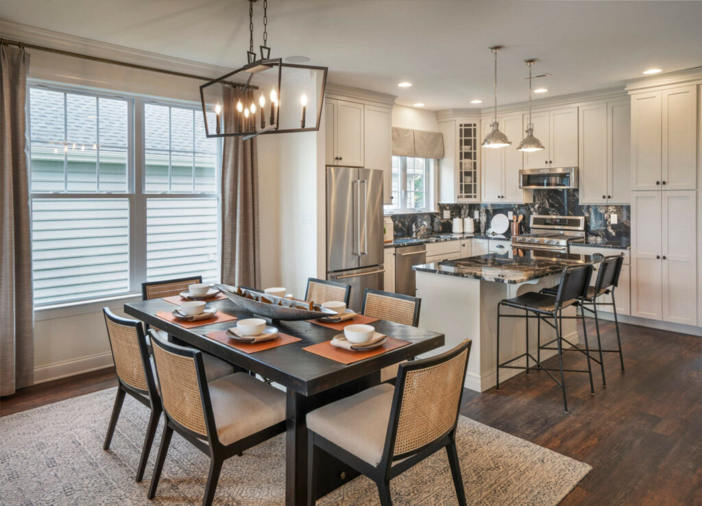 The Betsy Ross Model Kitchen and Dining Area from traditions of America